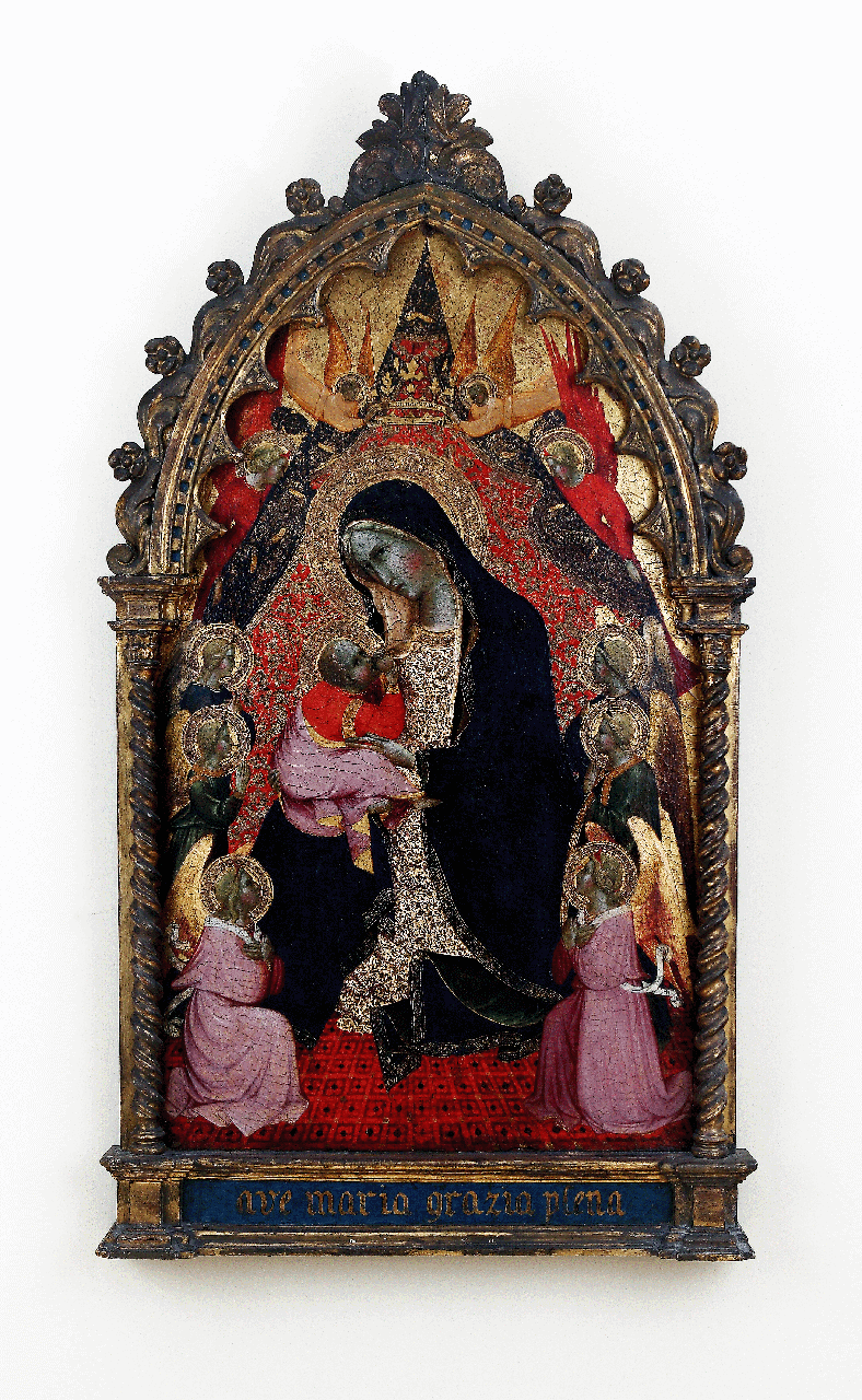 C.0.130.1_Gaddi_Madonna of Humility with Angels