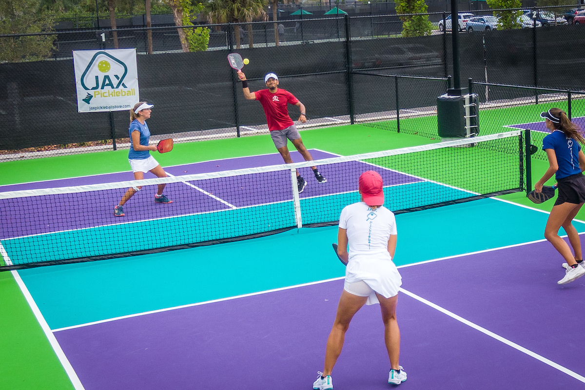 Sporting Demonstration with the Jax Pickleball Store