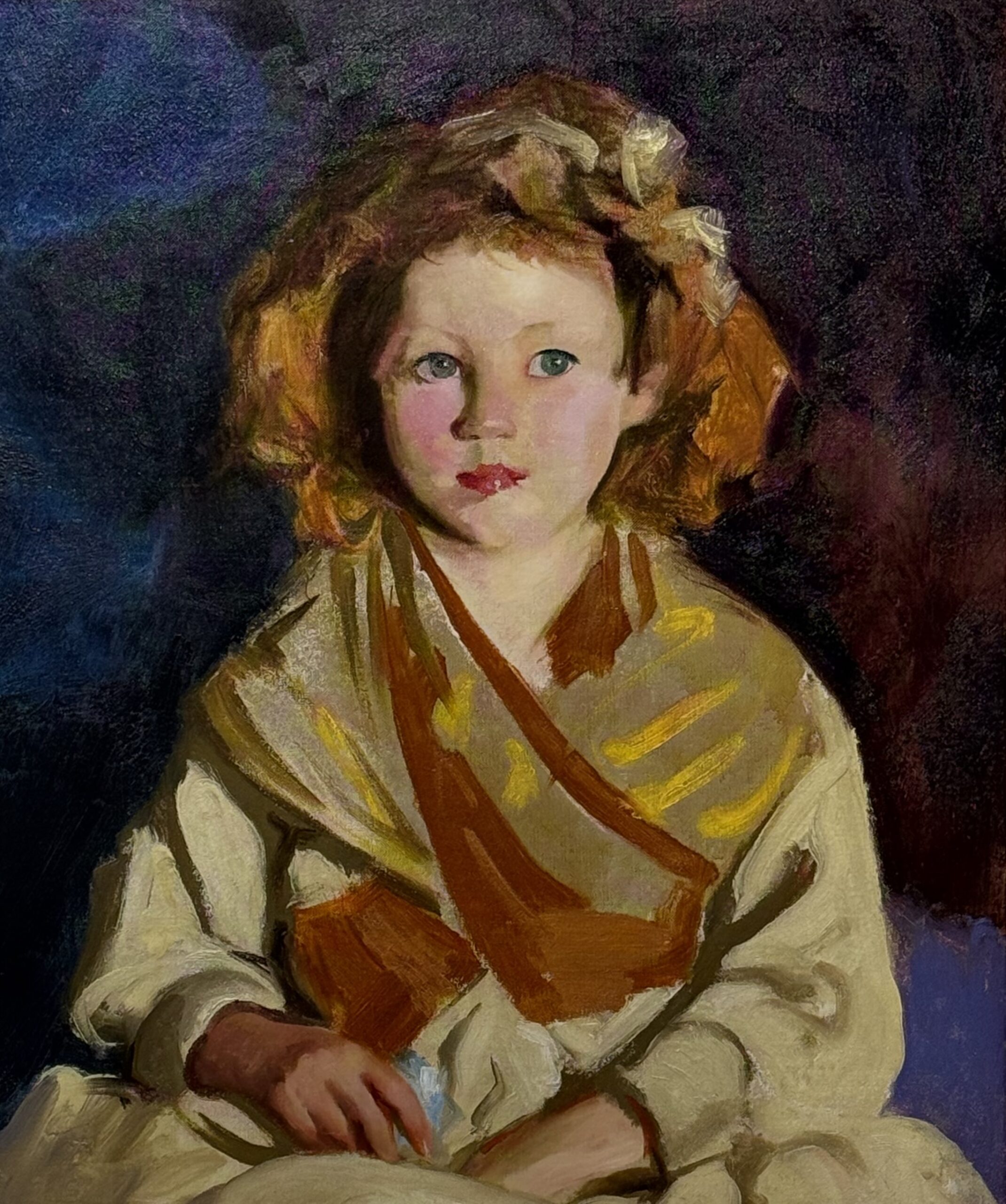 Image Credit: Robert Henri (American, 1865 – 1929), Sissy in Yellow, 1924, oil on canvas, 30 x 26 x 1 3/4 in., Bequest of Helen M. and Edward W. Lane, Jr., AG.2025.2.17.