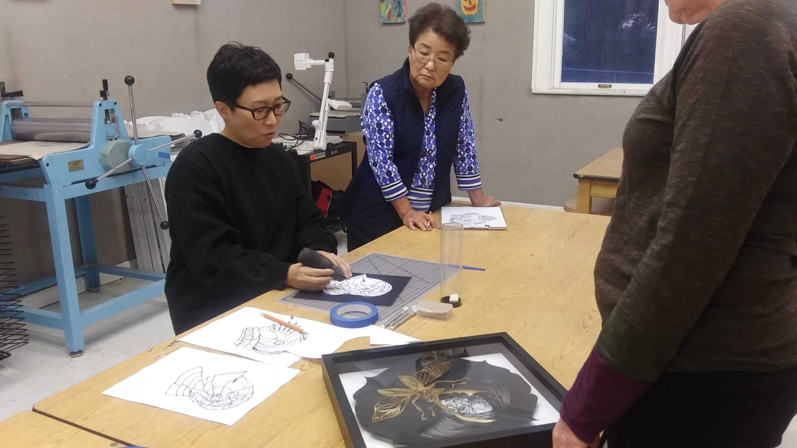 Workshop: Blooming Papercutting with Artist Hiromi Moneyhun