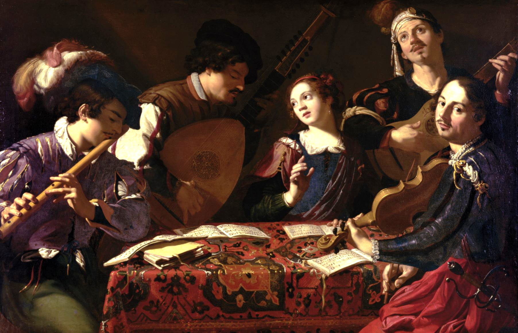 Theodoor Rombouts_The Concert