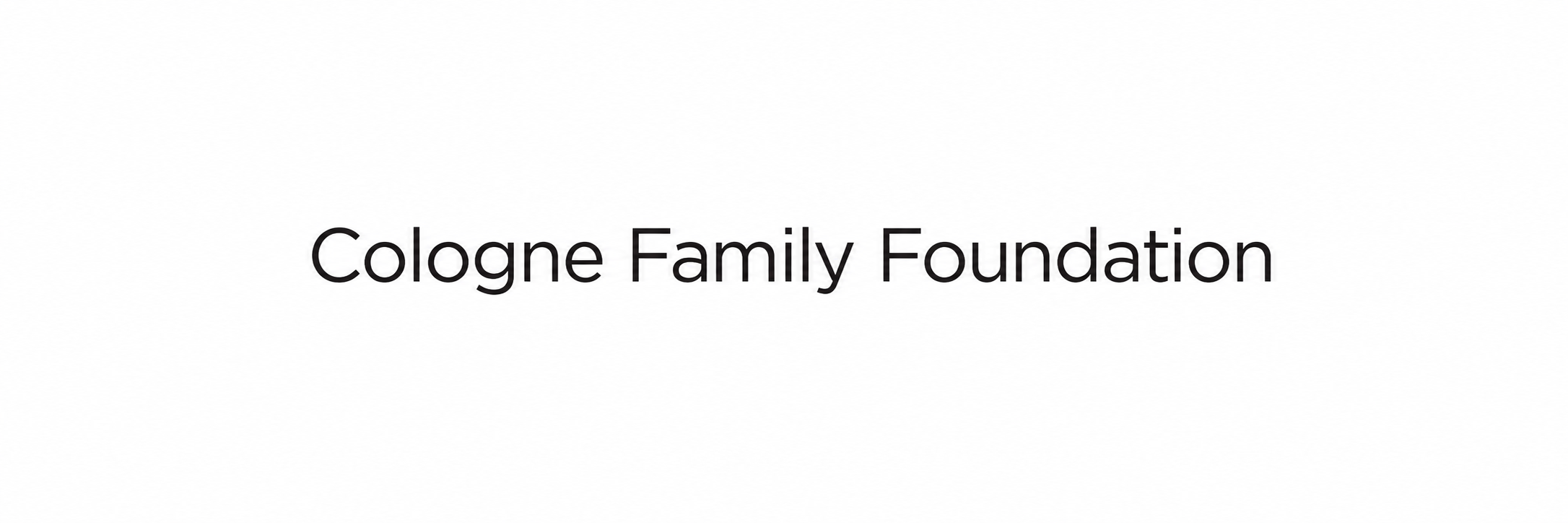 Cologne Family Foundation
