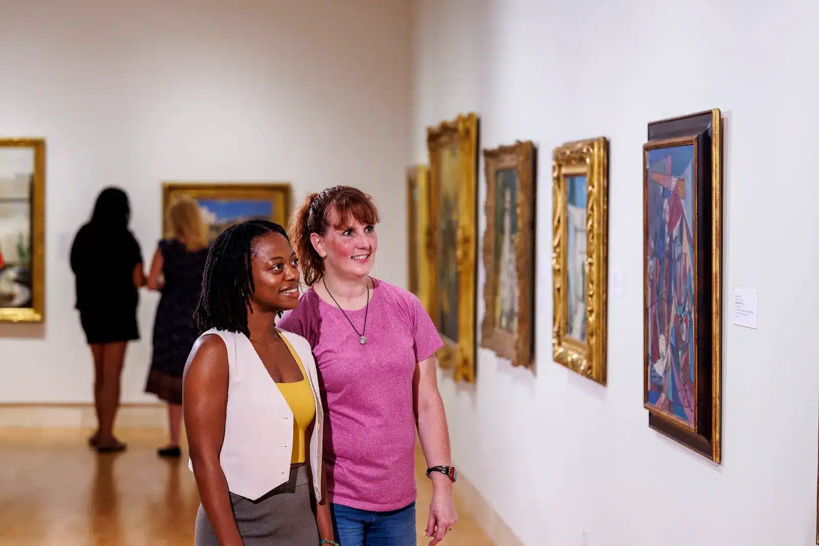 Visitors exploring the Cummer Museum