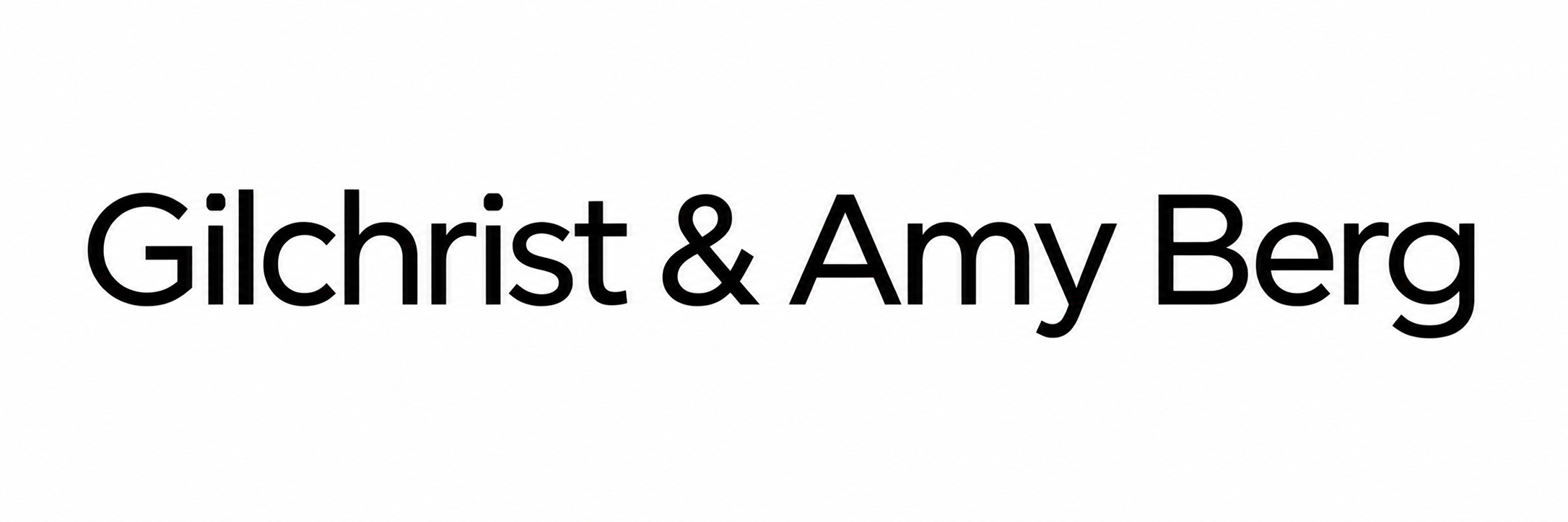 Gilchrist & Amy Berg