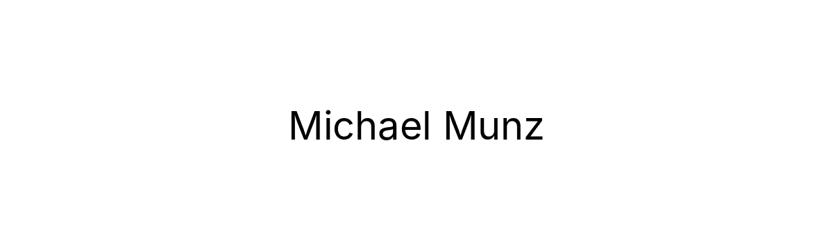 Michael Munz