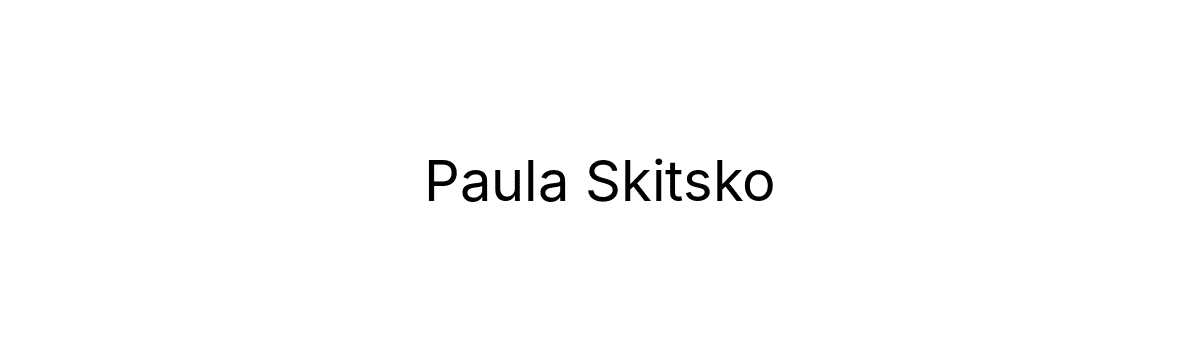Paula Skitsko