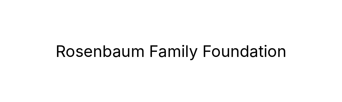 Rosenbaum Family Foundation